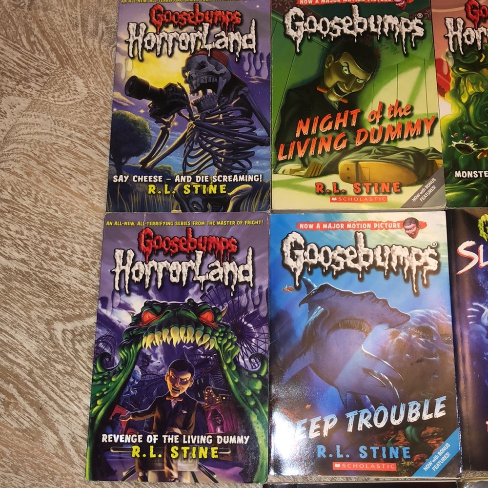 Goosebumps paperback books horrorland slappyworld - Picture 5 of 9